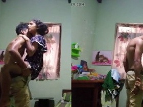 Cheesy video of teen kissing his girlfriend