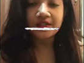 Indian girl goes live for sexual pleasure