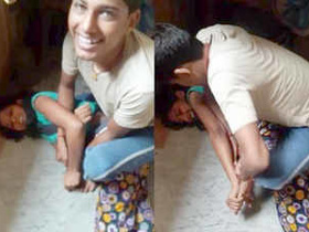 Desi lovers engage in playful activities