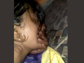 Watch a husband's wife moan in pleasure in this hot sex video