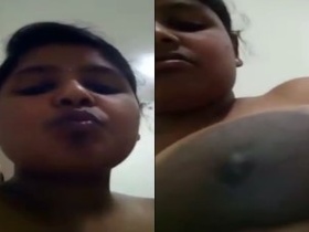 Tamil girl Ashavini records herself having anal sex