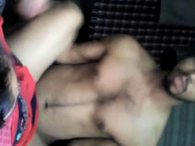 Indian couple engages in live sex on camera