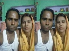 Desi bhabhi masturbates and cums on hubby's cock