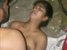 Randi, a Desi girl, giving a blowjob and getting fucked hard