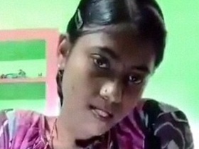 Indian maid pleasures herself with a dildo in a masturbation video