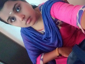 Indian college girl flaunts her body on webcam