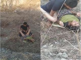 Desi bhabhi gets wild outdoors