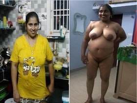 Telugu bahbi with big breasts gets exclusive bathing session