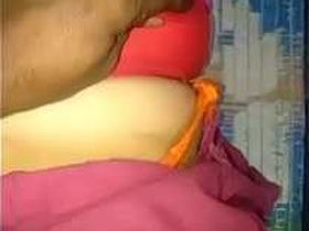 Indian auntie flaunts her attractive vagina