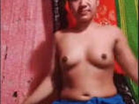 Beautiful bhabhi undresses in front of the camera