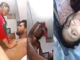 Bangladeshi teen with blonde hair gets intense sex with loud moans
