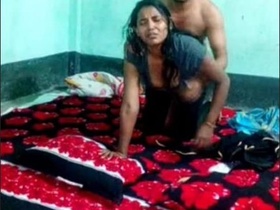 Painful sex scene with Indian girl on the floor