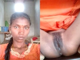 Indian wife gets naughty and fucks herself on camera