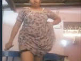 Lustful woman pleasuring herself