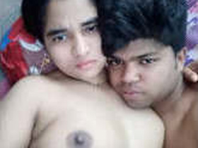 Indian country girl having sex with her lover