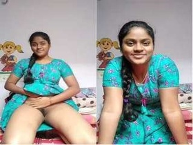 Desi beauty flaunts her big ass and pussy