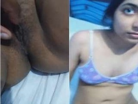 Curvy Indian babe reveals her pussy in HD video