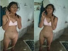 Client grabs a village call girl's pussy in a hot video