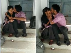 Odia couple shares steamy kissing session