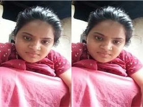 Naughty girl from a small town flaunts her private parts