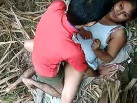 Bhabhi from India gets wild in the woods