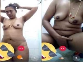 Curvy Indian wife flaunts her big boobs and pussy