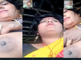 Chapra's wife flaunts her massive breasts in a steamy video