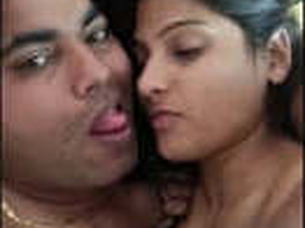Adorable couple engages in sexual activity