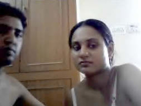 Indian bhabhi gets naughty with her husband on camera
