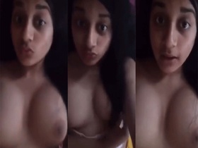 Experience heavenly pleasure with this busty teen's erotic performance
