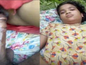 Outdoor sex with a country girl who loves getting her tight pussy pounded