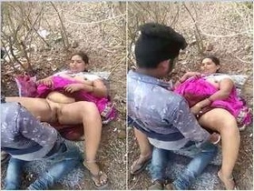 Randi Bhabi's hot and heavy outdoor encounter in Hindi