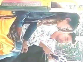 Voyeur captures Indian couple having sex in the open air