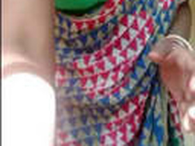 Desi auntie strips naked for the camera