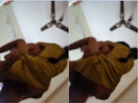 Indian wife with a black partner in exclusive video