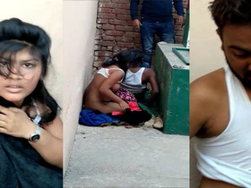 Desi village girl gets naughty with an older man