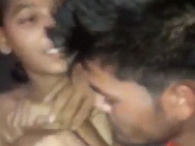 Mms desi's sensual foreplay in a college romance video