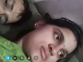 Desi couple enjoys steamy sex on camera