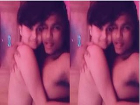 Exclusive video of a passionate Indian couple engaging in sexual activity