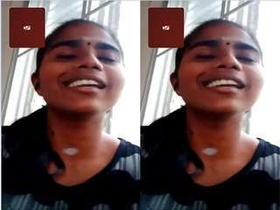 Mallu babe's shy boob reveal in exclusive video