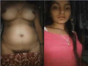 Amateur Indian girl flaunts her boobs and pussy in exclusive video