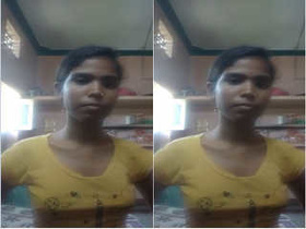Indian amateur girl reveals her assets in a village setting
