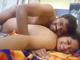 Desi couple enjoys steamy sex in village setting