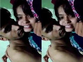 Exclusive video of cute Indian girl giving blowjob and getting fucked