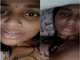 Indian lover flaunts her nude body in exclusive video