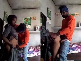 A video of an Indian girl having sex recorded