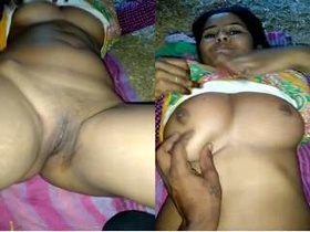 Exclusive video of a village lover's romantic and passionate encounter
