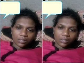 Tamil girl's big boobs and pussy on full display in exclusive video