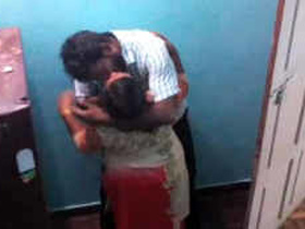 Desi aunty's secret affair with a young man caught on camera