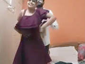 Fourth installment of amateur couple's steamy MMS videos